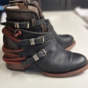 Freebird Crue Ankle Boots - Size 5